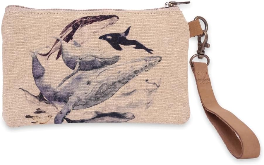 Canvas Wristlet
