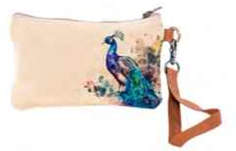 Canvas Wristlet
