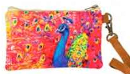 Canvas Wristlet