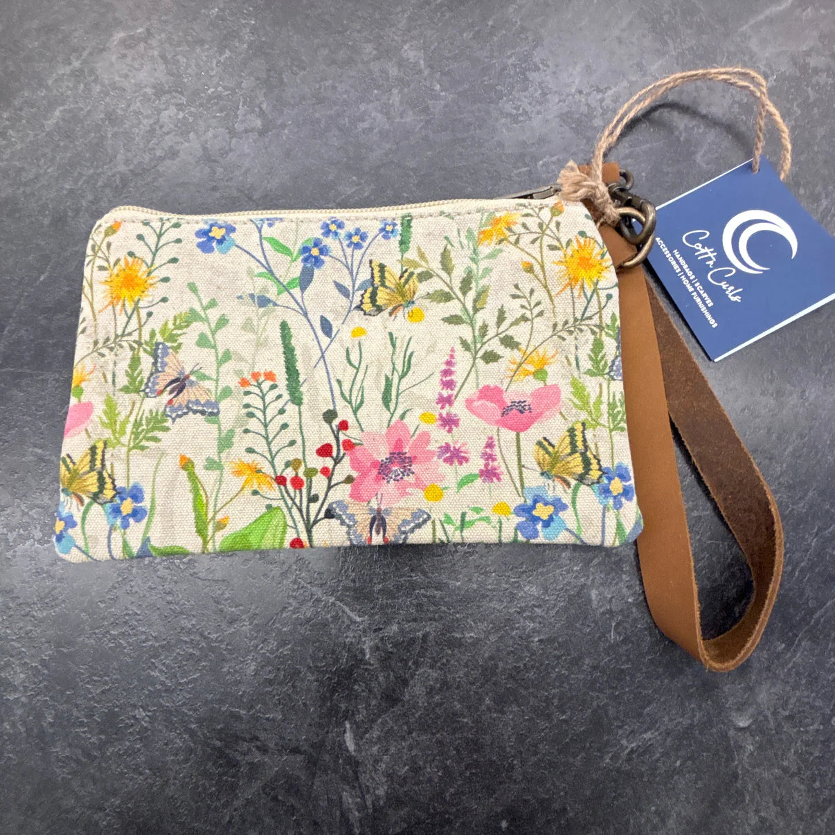 Canvas Wristlet