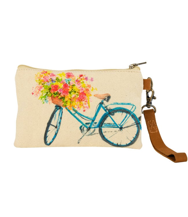 Canvas Wristlet