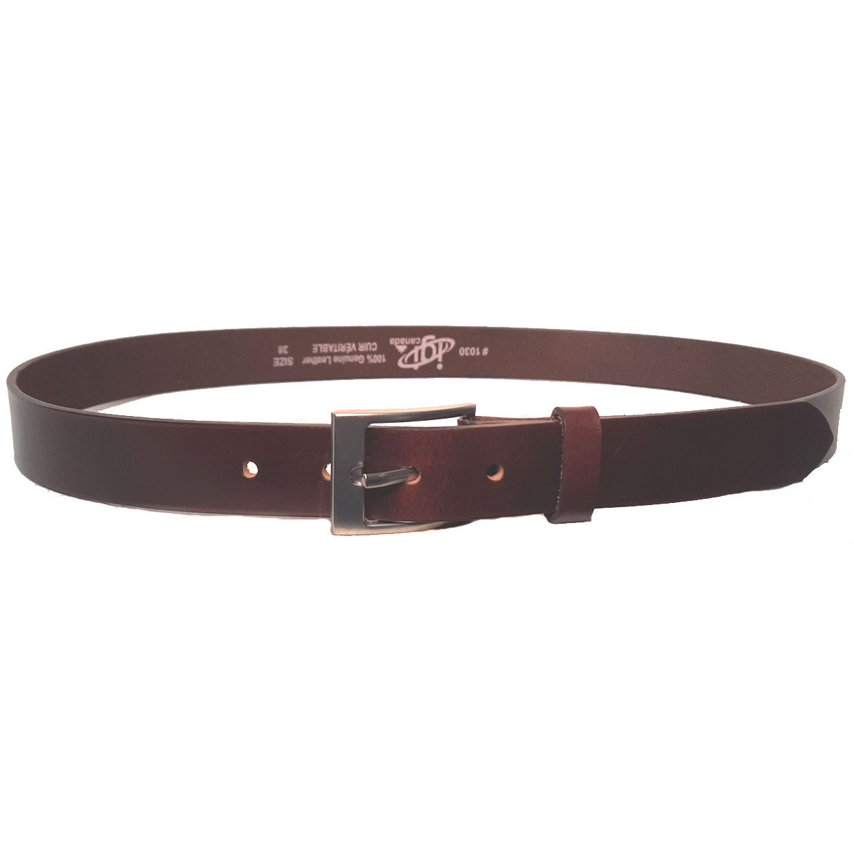 Plain Genuine Leather Belt 30mm
