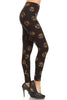 Pumpkin Printed Leggings