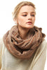 Herringbone Pattern Infinity Scarf