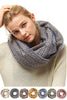 Herringbone Pattern Infinity Scarf