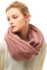 Herringbone Pattern Infinity Scarf