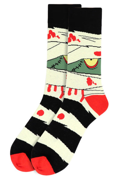 Men's Frankenstein Halloween Novelty Socks