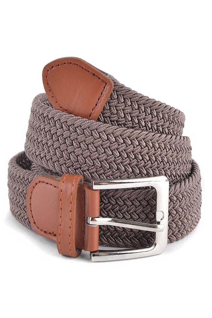 Men's Stretch Braided Woven Belt