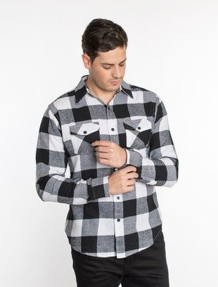 Men's Checkered Flannel