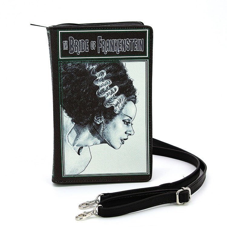 Bride of Frankenstein Book Vinyl Clutch Bag