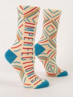 Blue Q Imperfectionist Crew Socks