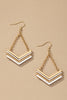 Chevron Dangling Earrings