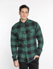 Men's Hunter Green Flannel Shirt
