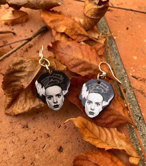 Bride of Frankenstein Earrings