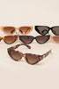 Retro Vintage Narrow Cat Eye Sunglasses