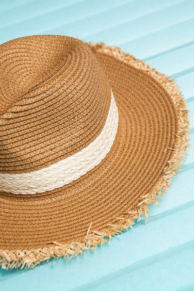 Woven Panama Straw Hat