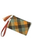 Plaid Pattern Pouch Bags