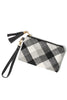 Plaid Pattern Pouch Bags