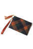 Plaid Pattern Pouch Bags