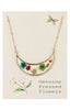 Crescent Dried Flower Necklace