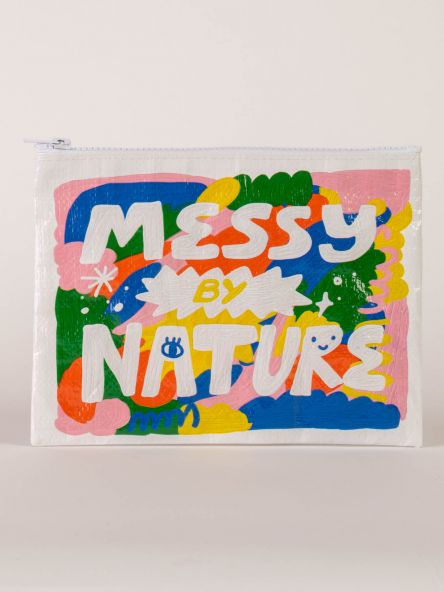 Blue Q Messy By Nature Zipper Pouch