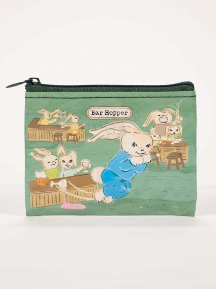 Blue Q Bar Hopper Coin Purse