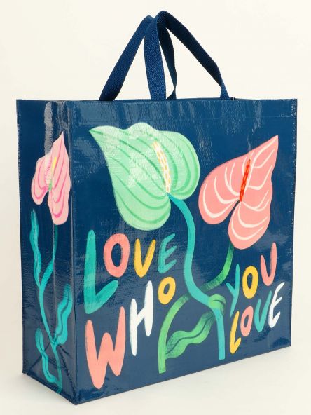 Blue Q Love Who You Love Shopper