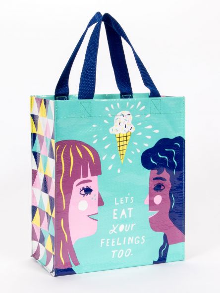 Blue Q Let's Eat Your Feelings Lunch Tote