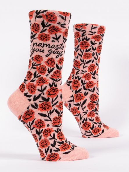 Blue Q Namaste Women's Crew Socks