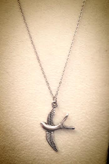 Flying Bird Pendant Necklace