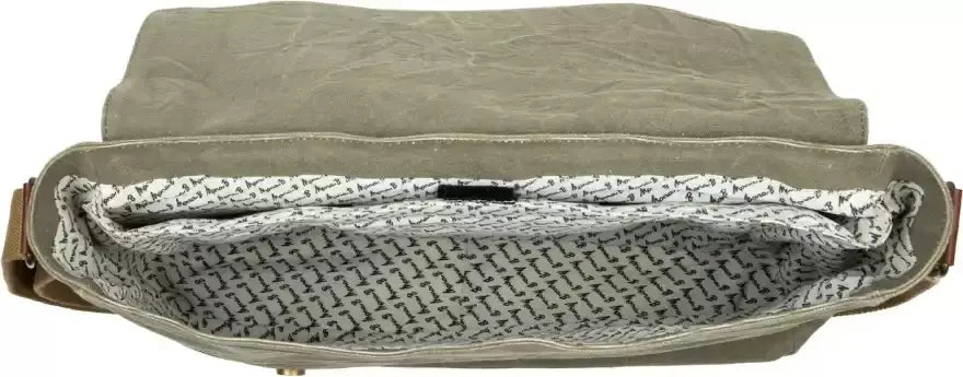 Wanderer Up-Cycled Canvas Messenger Bag