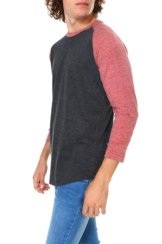 Men's 3/4 Baseball Raglan T-Shirt