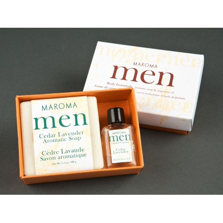 Maroma Men's Essential Fragrance & Soap Gift Pack