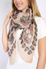 Oblong Sugar Skull Scarf