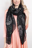 Oblong Sugar Skull Scarf