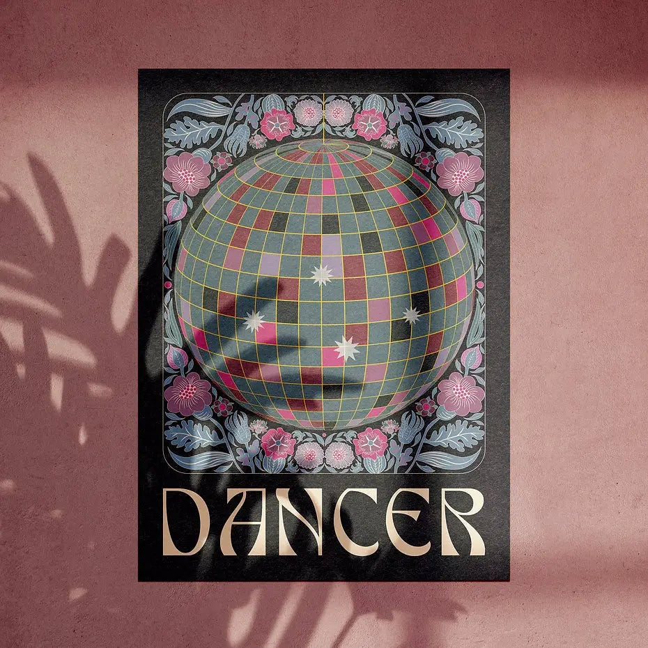 Disco Dancer Art Print