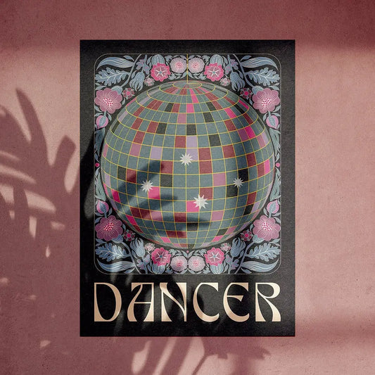 Disco Dancer Art Print