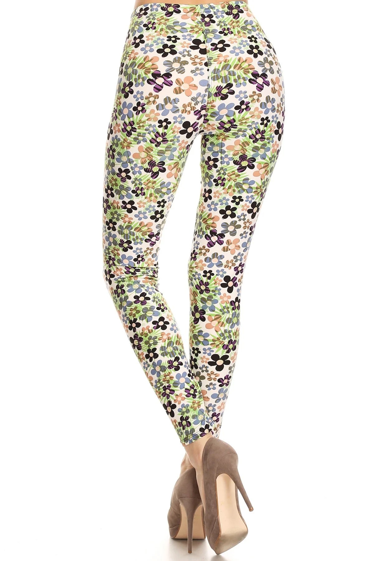 Flower Print Leggings
