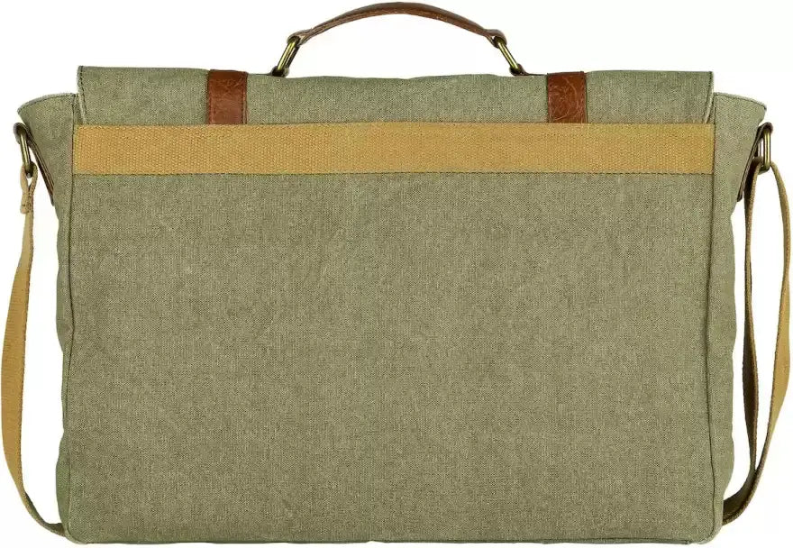 Wanderer Up-Cycled Canvas Messenger Bag
